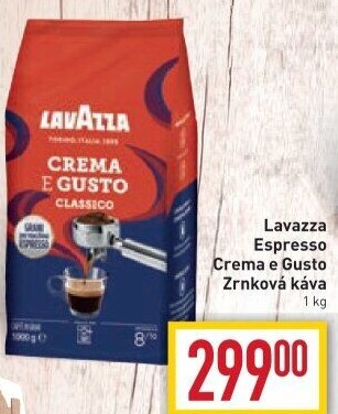 Zrnková káva Crema e Gusto Espresso Lavazza