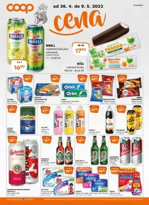 akční leták COOP 26.4.2023-2.5.2023