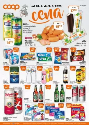 akční leták COOP 26.4.2023-9.5.2023