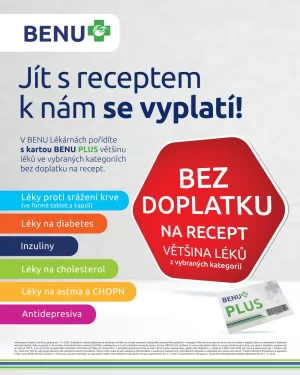 akční leták BENU Lékárna 1.5.2023-31.5.2023