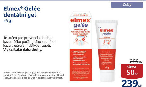 Gel na zuby Gelée Elmex