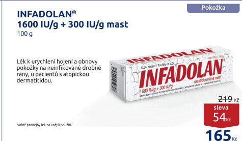 Mast na rány Infadolan