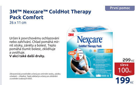 Náplasti Comfort ColdHot Therapy Pack Nexcare 3M