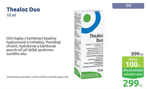 Oční kapky Thealoz Duo