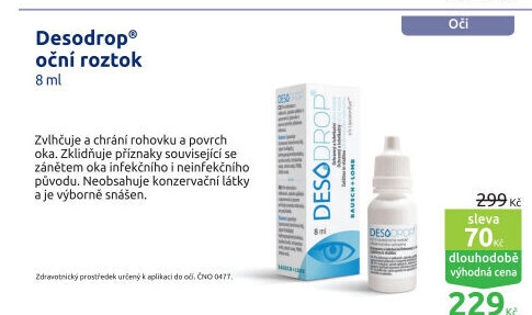 Roztok oční Desodrop