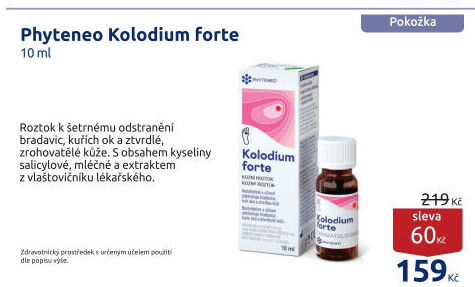 Roztok pro odstranění bradavic Kolodium forte Phyteneo