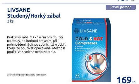 Studený/Horký zábal Livsane