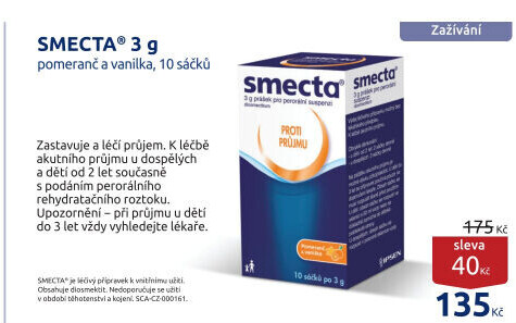 Suspenze proti průjmu Smecta