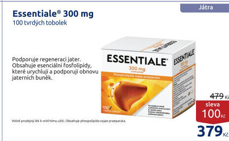 Tablety na onemocnění jater Essentiale