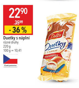 Duetky s náplní Delta