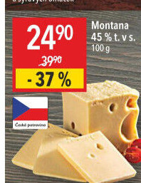 Sýr Montana 45%