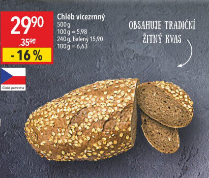 Chléb vícezrnný