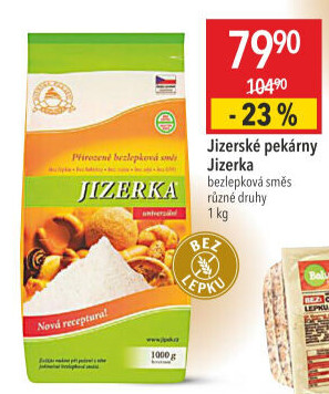 Směs bez lepku Jizerka Jizerské pekárny