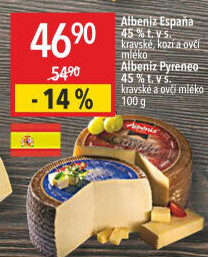 Sýr Espaňa 45 % Albéniz