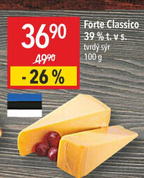 Sýr Forte Classico 39%