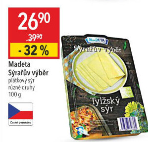 Sýr tylžský Sýrařův výběr Madeta