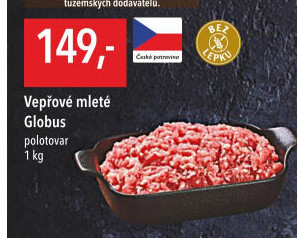 Vepřové mleté maso Globus