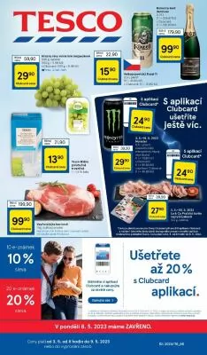 akční leták Tesco 3.5.2023-9.5.2023