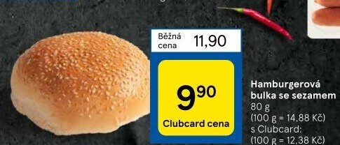 Bulka na hamburger