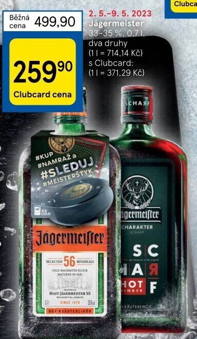 Bylinný likér Jägermeister