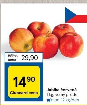 Jablka červená