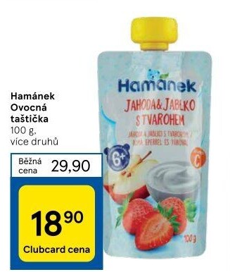 Kapsička ovocná Hamánek