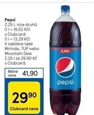 Limonáda Pepsi