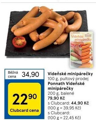 Minipárečky vídeňské