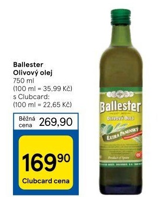 Olivový olej Ballester