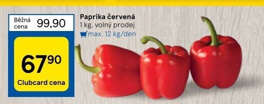 Paprika červená