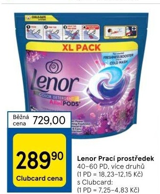 Prací prostředky Lenor