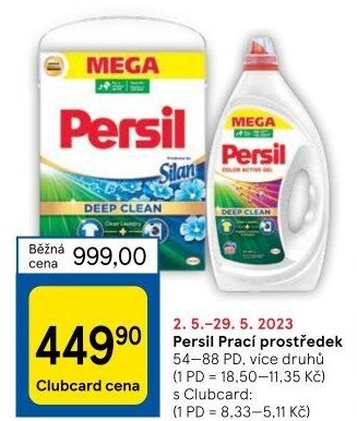 Prací prostředky Persil