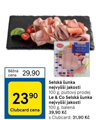 Šunka selská nejvyšší jakosti
