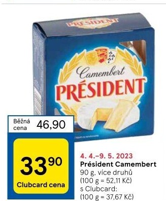 Sýr Camembert Président