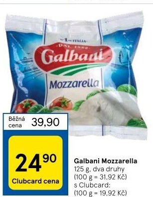 Sýr Mozzarella Galbani