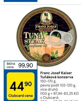 Tuňák Exclusive Franz Josef Kaiser