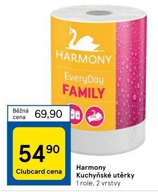 Utěrky kuchyňské 2vrstvé Every Day Family Harmony