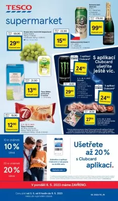 akční leták Tesco 3.5.2023-9.5.2023