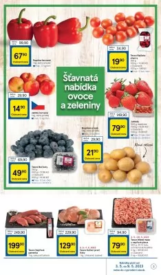 akční leták Tesco 3.5.2023-9.5.2023