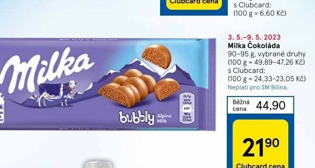 Čokoláda Milka