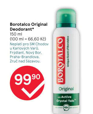 Deodorant sprej Borotalco