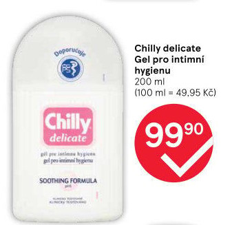Intimní gel Intima Chilly