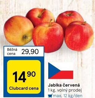Jablka červená