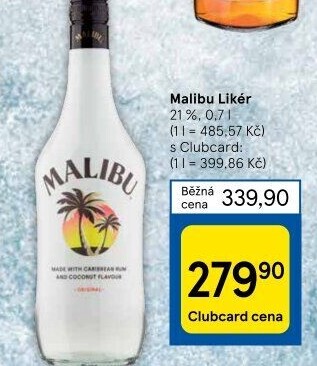 Likér Malibu