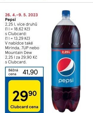 Limonáda Pepsi