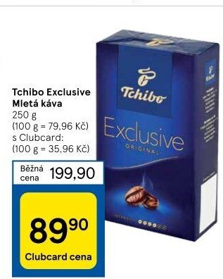 Mletá káva Tchibo Exclusive