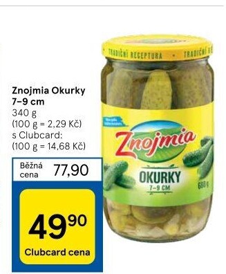 Okurky Znojmia
