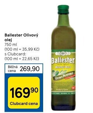 Olivový olej Ballester