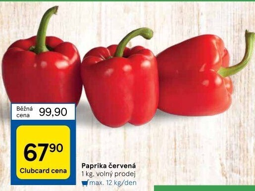 Paprika červená