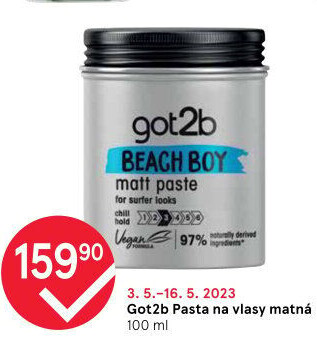 Pasta na vlasy modelovací Got2b Schwarzkopf